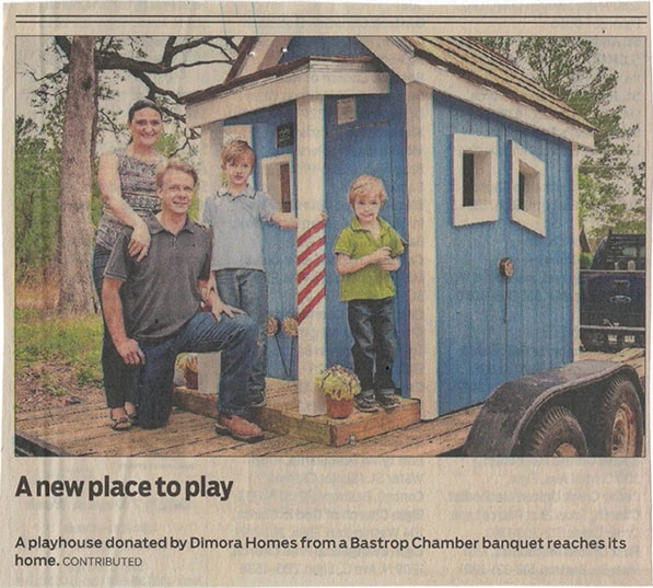 The True Family And Donated Playhouse